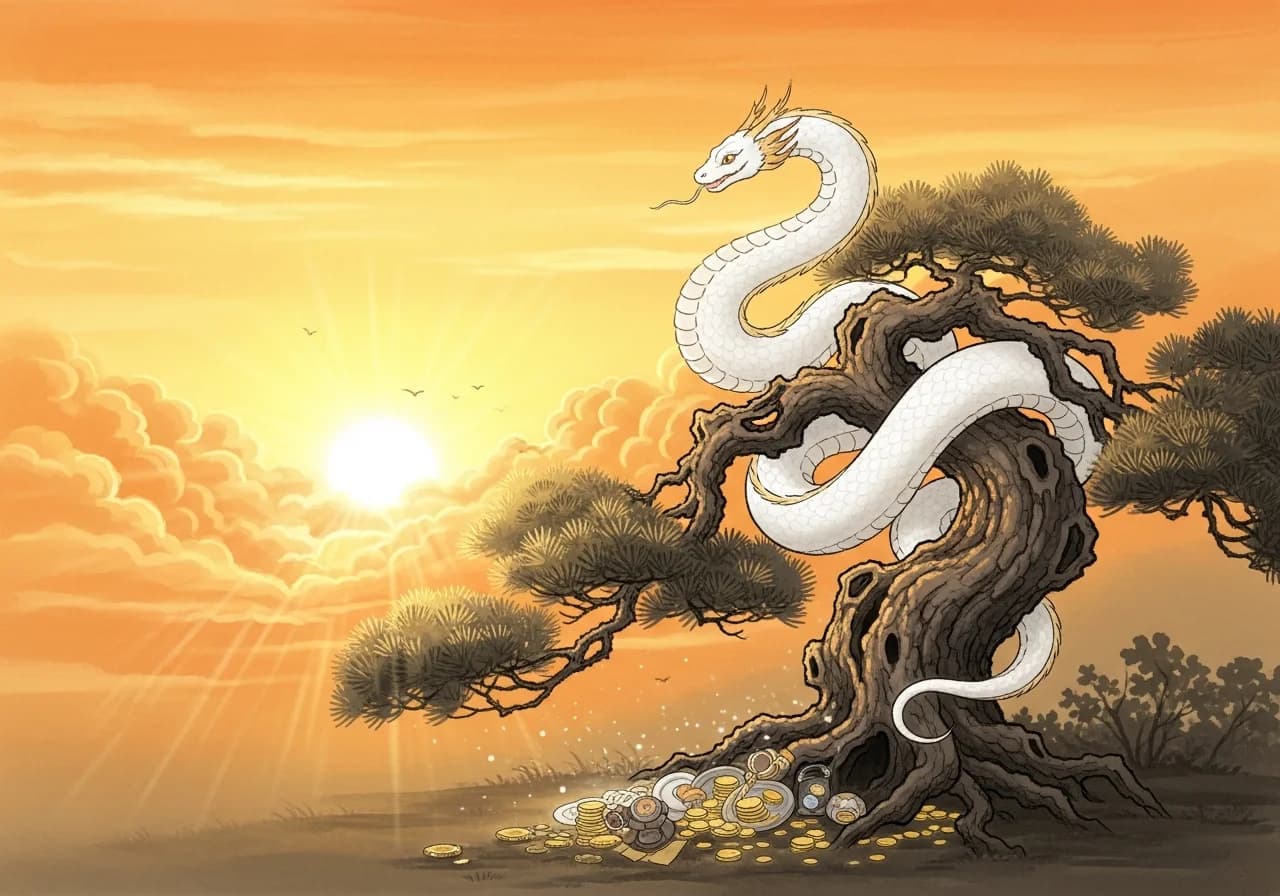 흰뱀 꿈, 왜 그토록 강력한 길몽인가?