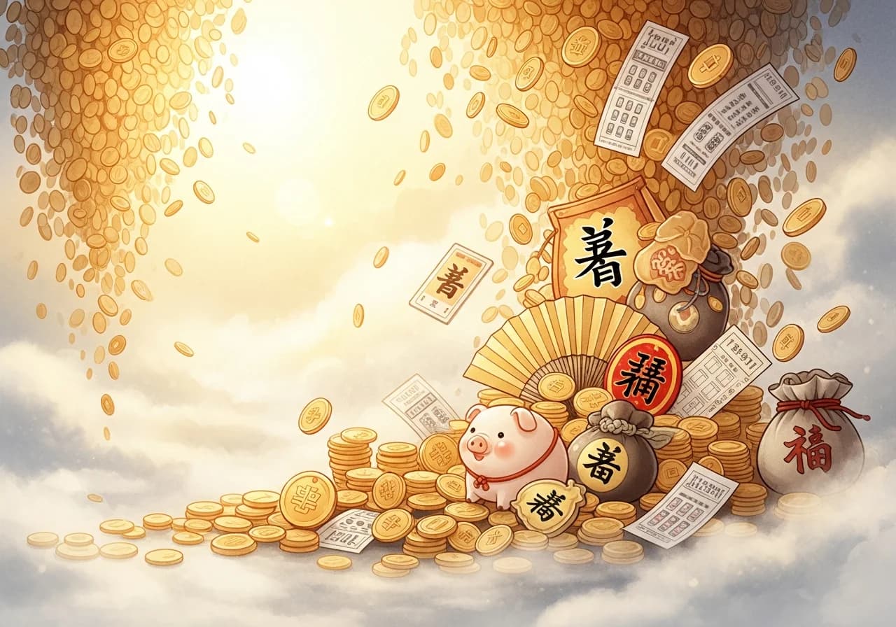 복권 당첨 꿈 — 대표적인 재물 길몽