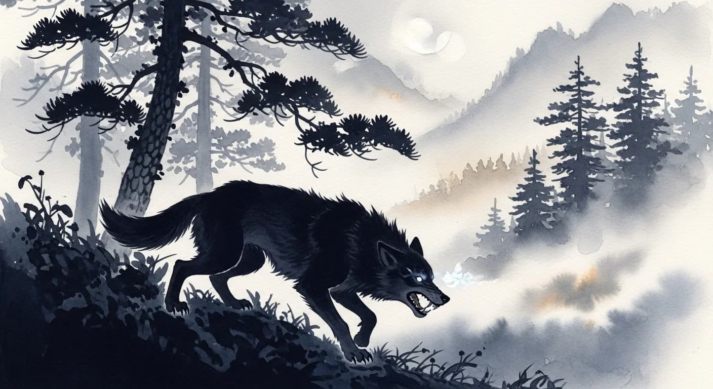 Wolf Attacking Dream Meaning — A Warning About Hidden Adversaries