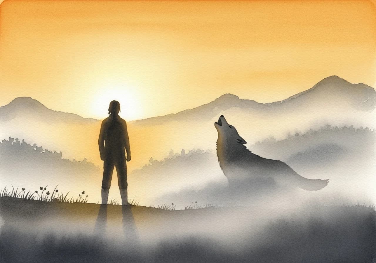 Facing the Wolf Fearlessly — The Auspicious Reading