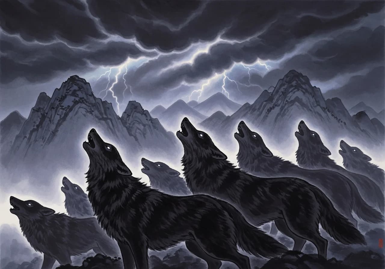 늑대 울부짖는 꿈 — 흉몽의 기본 해석