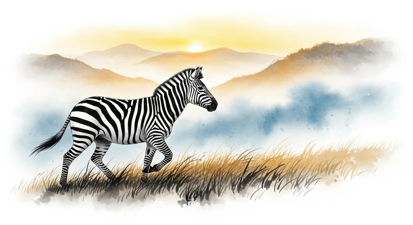 Zebra Dream Meaning — What Korean Dream Interpretation Reveals About Duality and Success